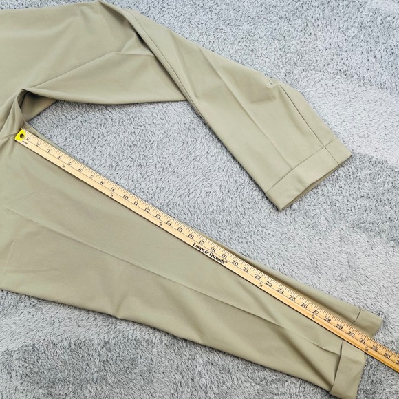 Rhone Commuter Pro Trouser Men's 34x32 Khaki Flex-Knit Slim Straight Pants NWT - Picture 6 of 12